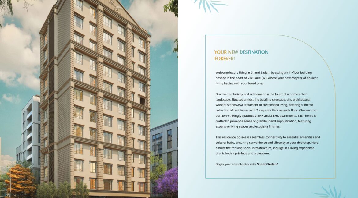FLAT FOR SALE IN VILE PARLE WEST